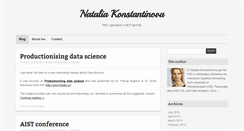 Desktop Screenshot of nkonst.com